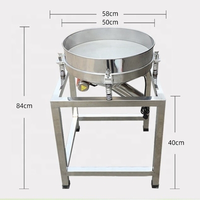 2 ponts Vibro séparateur de sable et de gravier filtreuse avec des matériaux fins
