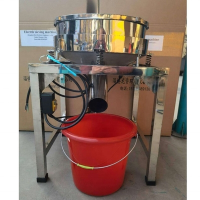 Filtre à vibration rotatif de capacité 100-500 kg/h pour la machine de dépistage de la farine de noix de coco au détail