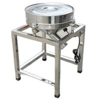 Écran de vibration à ultrasons circulaire pour granules de poudre
