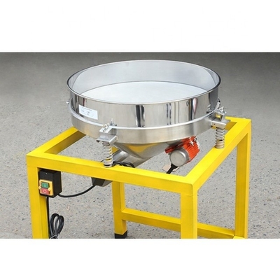 Écran de vibration à ultrasons circulaire pour granules de poudre