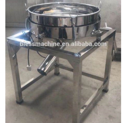 Écran de vibration à ultrasons circulaire pour granules de poudre