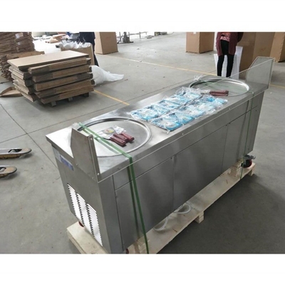 Capacité de production de 100 kg/h 2022 Les congélateurs de crème glacée les plus récents utilisés avec une taille de poêle de 480 mm