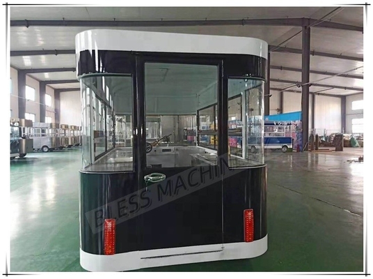 Camion alimentaire mobile pour l'huile de cuisson Trailer fast food Restaurant Taco Carton alimentaire de concession
