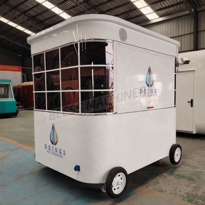 Camions de restauration de rue pour barbecue / remorques mobiles pour paniers alimentaires avec une longue durée de vie
