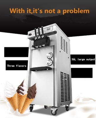 Machine à glaces à 3 saveurs avec une super performance 220V/50Hz