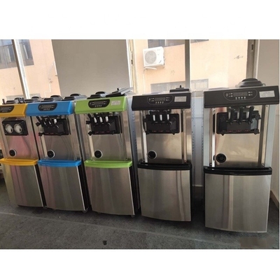 2022 Soft Serve 3 Flavor Vending Ice Cream Machine avec une super performance et automatique