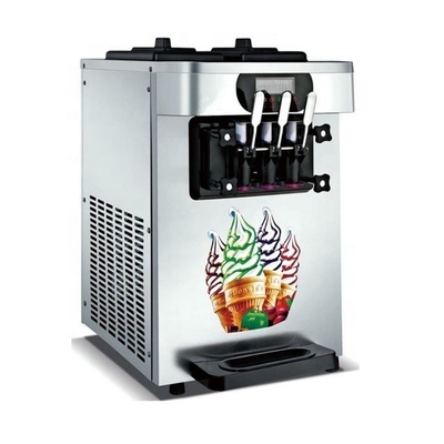 2022 Soft Serve 3 Flavor Vending Ice Cream Machine avec une super performance et automatique