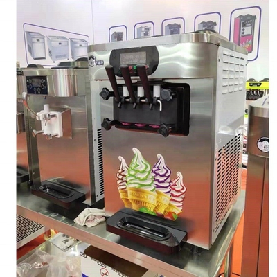 Machine à glaces douces de 16 à 88 litres par heure et matière première chocolatée
