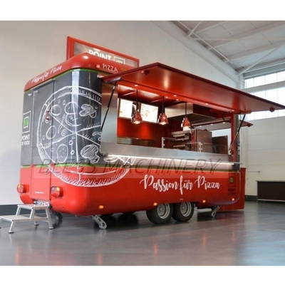 Longue durée de vie Airstream personnalisé Cuisine mobile Fast Food Truck remorques à roues