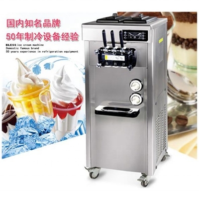 Machine à vendre de crème glacée douce avec système de pré-refroidissement