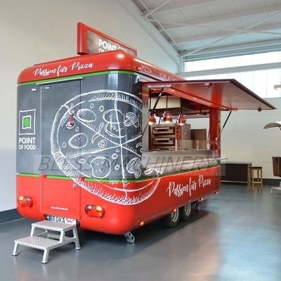 Application de moulin à farine Cuisine mobile personnalisée Kiosque alimentaire pour les ateliers de réparation de machines