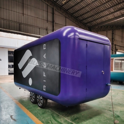 Trailer alimentaire le plus populaire Chariot de restauration rapide avec COC CE Pizza glace Food Truck Truck Turquie Europe