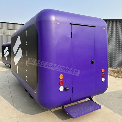 Trailer alimentaire le plus populaire Chariot de restauration rapide avec COC CE Pizza glace Food Truck Truck Turquie Europe