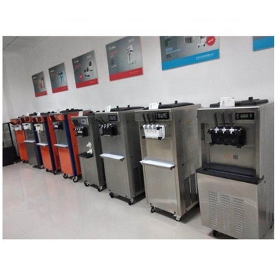 Indicateur numérique d'assurance commerciale Machine à glaces Carpigiani avec 3 saveurs et 1 mélange