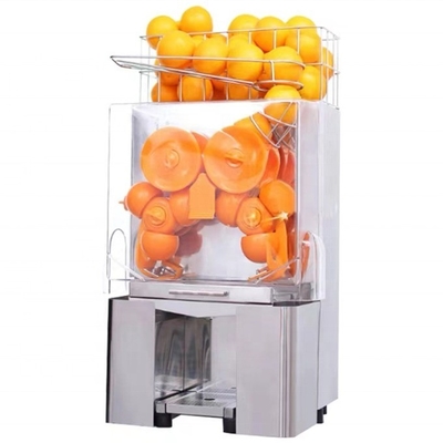 Machine à vendre de jus d'orange frais en acier inoxydable 304