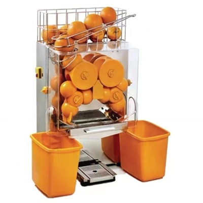 Machine à vendre de jus d'orange frais en acier inoxydable 304