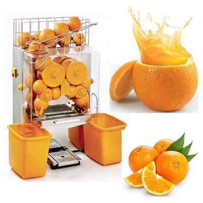 Machine à vendre de jus d'orange frais en acier inoxydable 304