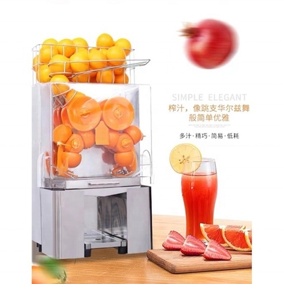 Machine à vendre de jus d'orange frais en acier inoxydable 304