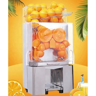 Machine à vendre de jus d'orange frais en acier inoxydable 304