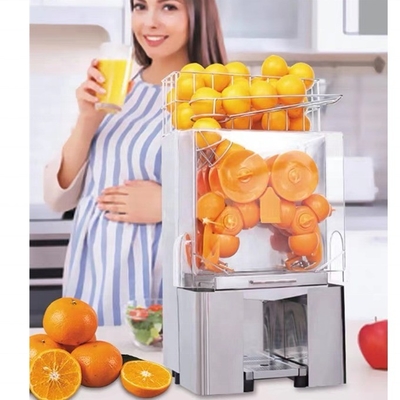 Machine à vendre de jus d'orange frais en acier inoxydable 304