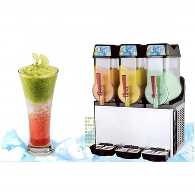 Machine de refroidissement à air multifonctionnelle à crème glacée Slush Garantie 420x590x810mm