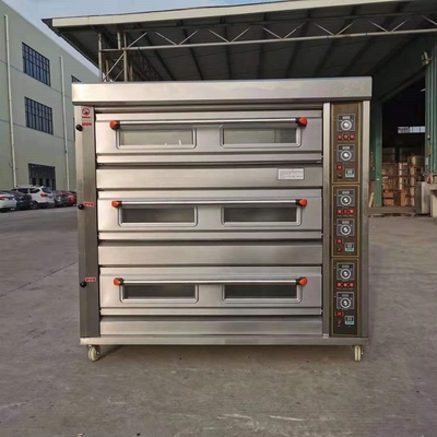 Économie d'énergie 3 étages four de cuisson élément chauffant en acier inoxydable pour le plateau Taille 400 * 600mm