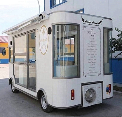 2024 Camion électrique/fourgonnette alimentaire avec conception unique et fonction de voiture de 600 kg