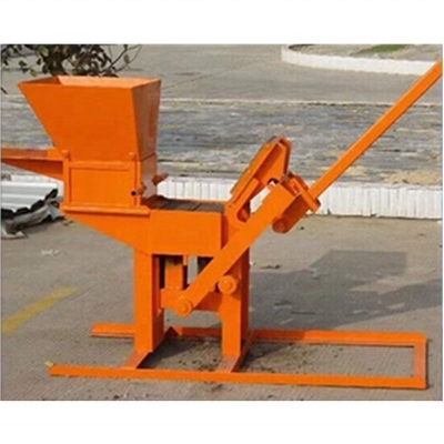 10% de réduction Malaisie Manuel interverrouillage Machine de fabrication de briques avec exposé à la Foire de Canton