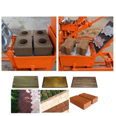 10% de réduction Kenya Soil Cement Interlocking Brick Making Machine avec exposé à la Foire de Canton