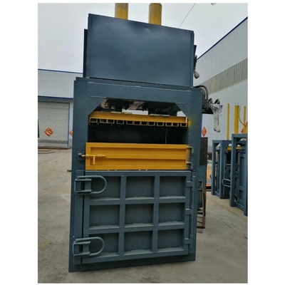 Ballonnerie à vêtements d'occasion à double cylindre simple à haute densité et compacteur hydraulique