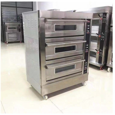 2022 Année économique et pratique four à pizza au gaz 200 kg capacité Assurance commerciale