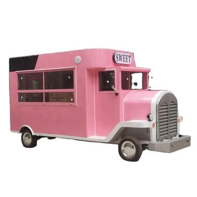 220V/380V Full Stainless Steel Outlet Mobile Food Trailer avec service technique à vie