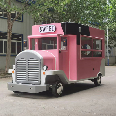 220V/380V Full Stainless Steel Outlet Mobile Food Trailer avec service technique à vie