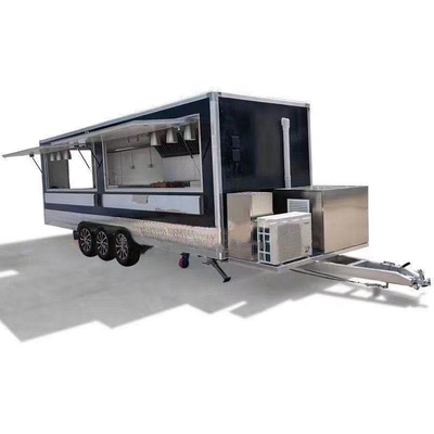 Restaurant camion électrique de nourriture avec une bonne réputation dans le pays et à l'étranger après le service