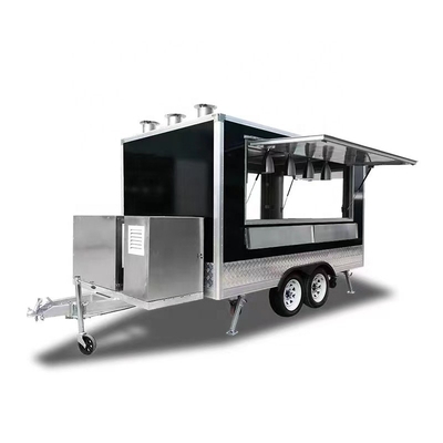 Restaurant camion électrique de nourriture avec une bonne réputation dans le pays et à l'étranger après le service
