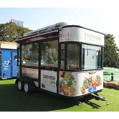 Carreau chauffant de nourriture de rue mobile/remorque de crêpe Australia Multifonctionnel et durable