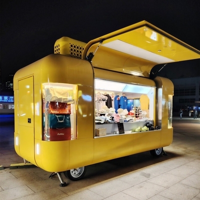 Longue durée de vie Super Performance Trailer alimentaire personnalisé pour les collations homologué CE