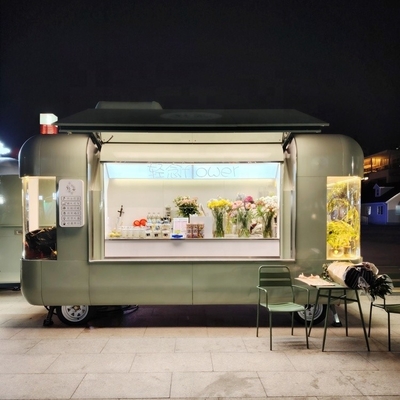 Longue durée de vie Super Performance Trailer alimentaire personnalisé pour les collations homologué CE