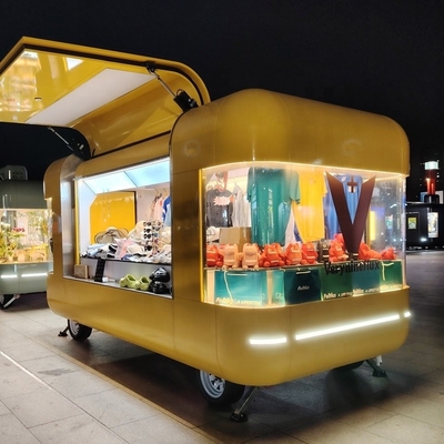 Conception d'un camion alimentaire mobile alimenté à l'eau pour répondre à la demande active dans les villages locaux au plus bas