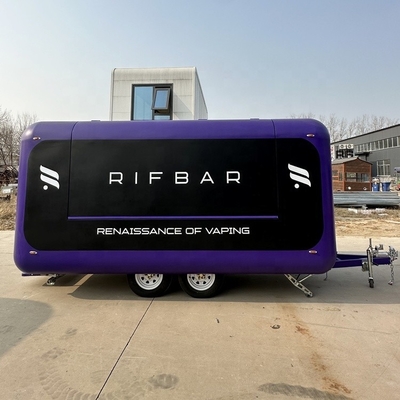 Conduite de voiture 2024 Super Performance Street Food Cart Trailer avec 24 mois de garantie
