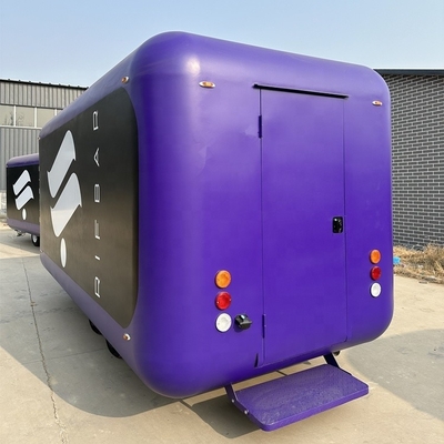 Conduite de voiture 2024 Super Performance Street Food Cart Trailer avec 24 mois de garantie
