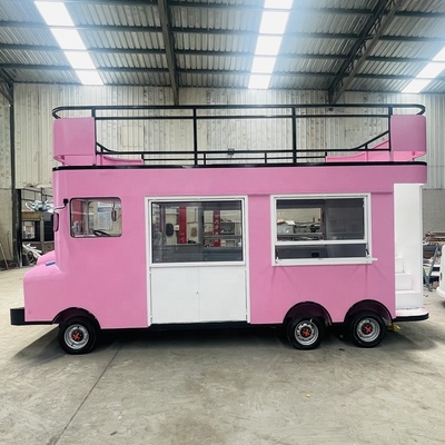 2022 Voiture de nourriture pour ménage avec glace et sandwich avec ombrage et 85 km de distance