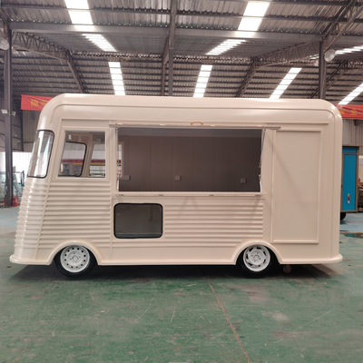 Fourgon électrique mobile polyvalent pour les collations Boissons et café 4 roues routières