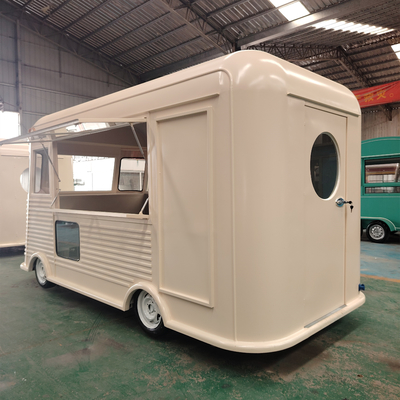 Fourgon électrique mobile polyvalent pour les collations Boissons et café 4 roues routières