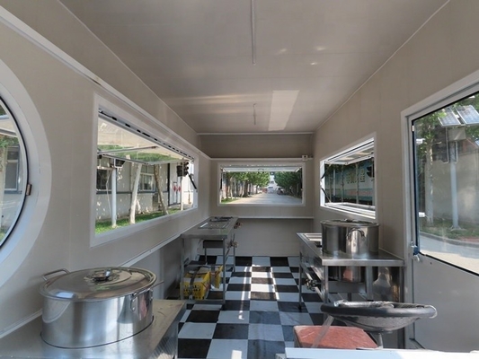 600 kg de trailers mobiles à concession pour ménages avec des performances supérieures en matière de boissons alimentaires