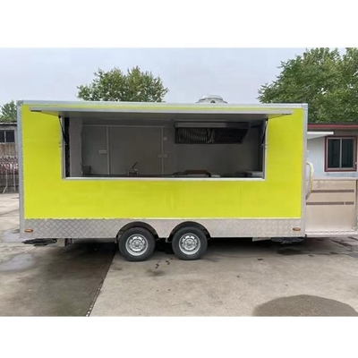 2022 Compagnie de publicité Food Truck avec L320.00cm*W160.00cm*H235.00cm Performance