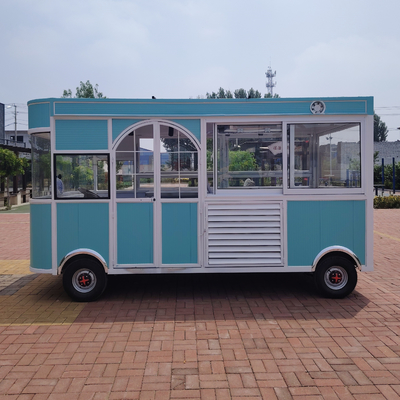 Outlet électrique mobile poulet frit avec cola boisson café glace lait thé nourriture collations 1000kg