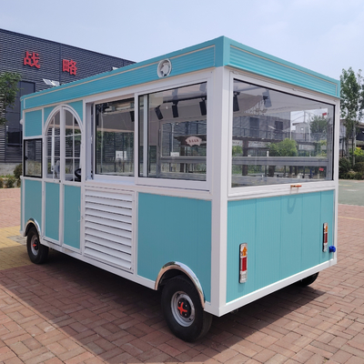 Outlet électrique mobile poulet frit avec cola boisson café glace lait thé nourriture collations 1000kg
