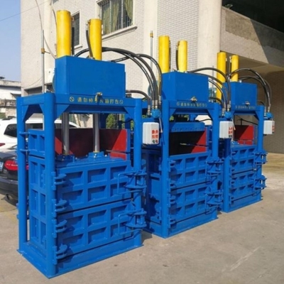 30 KG Pression 30-100Pa Machine de presse à balles en carton hydraulique avec conception horizontale
