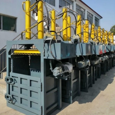 30 KG Pression 30-100Pa Machine de presse à balles en carton hydraulique avec conception horizontale